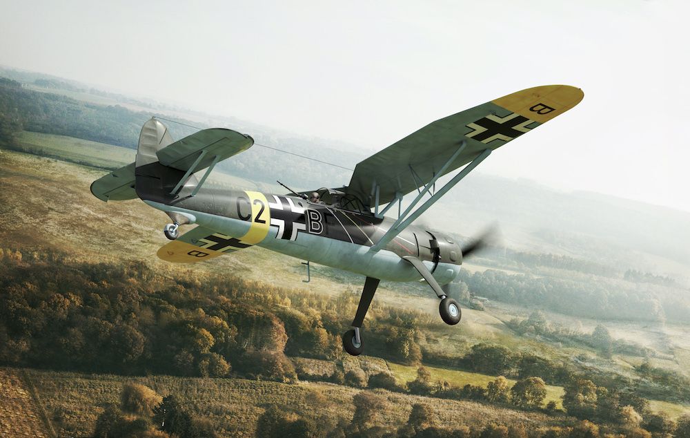 BRENGUN 72045 HENSCHEL Hs 126 B1 Aircraft Model Kits