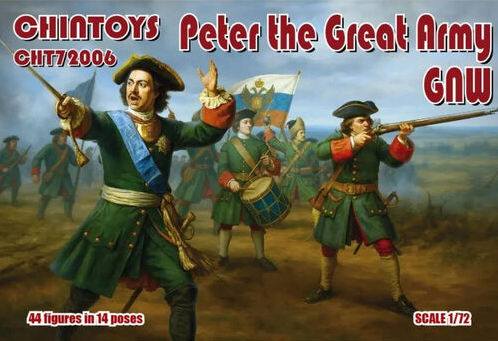CHINTOYS 72006 GNW PETER THE GREAT ARMY SET 1 Model Figures
