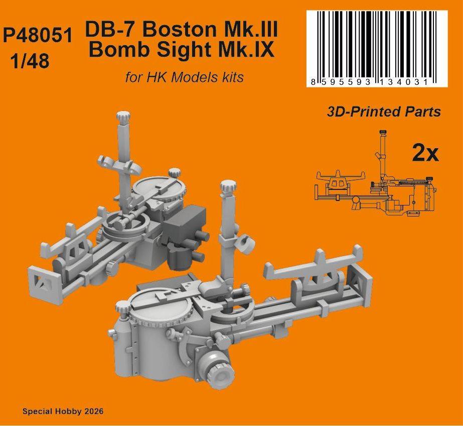 CMK P48051 DB-7 BOSTON MK.III BOMB SIGHT MK.IX Conversion Sets