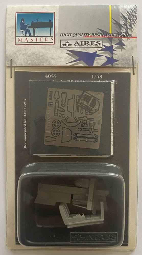 ARMORY 4055 AIRES HOBBY MODELS MESSERSCHMITT BF 109K COCKPIT SET RECOMMENDED KIT HASEGAWA Conversion Sets