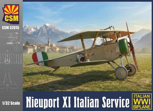 COPPER STATE MODELS 32015 NIEUPORT XI IN ITALIAN SERCICE Aircraft Model Kits