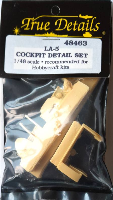 TRUE DETAILS 48463 LA-5 COCKPIT DETAIL SET Conversion Sets