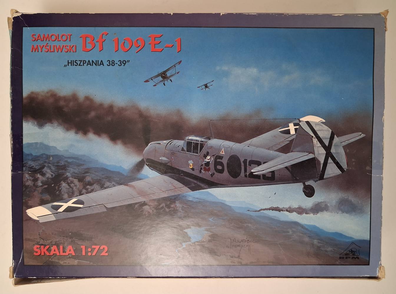 CLASSIC PLANE CPM 025 HISPANO-SUIZA MESSERSCHMITT BF.109E Aircraft Model Kits