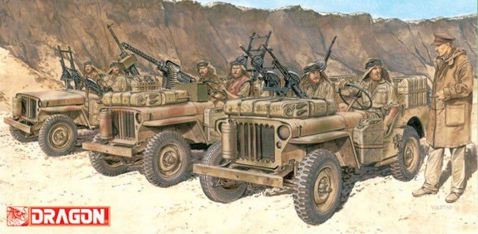 DRAGON 6931 SAS DESSERT RAIDERS 80TH ANNIVERSARY Military Model Kits