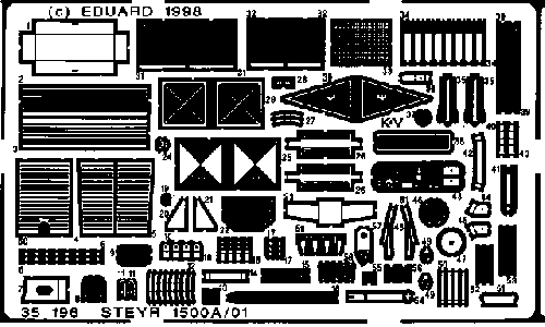 EDUARD 35196 RSO 1500A/01 FOR TAMIYA KIT Conversion Sets