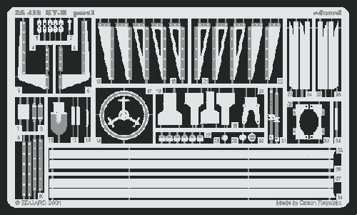 EDUARD 35 419 KV-II FOR TAEDUARDMIYA KIT Conversion Sets