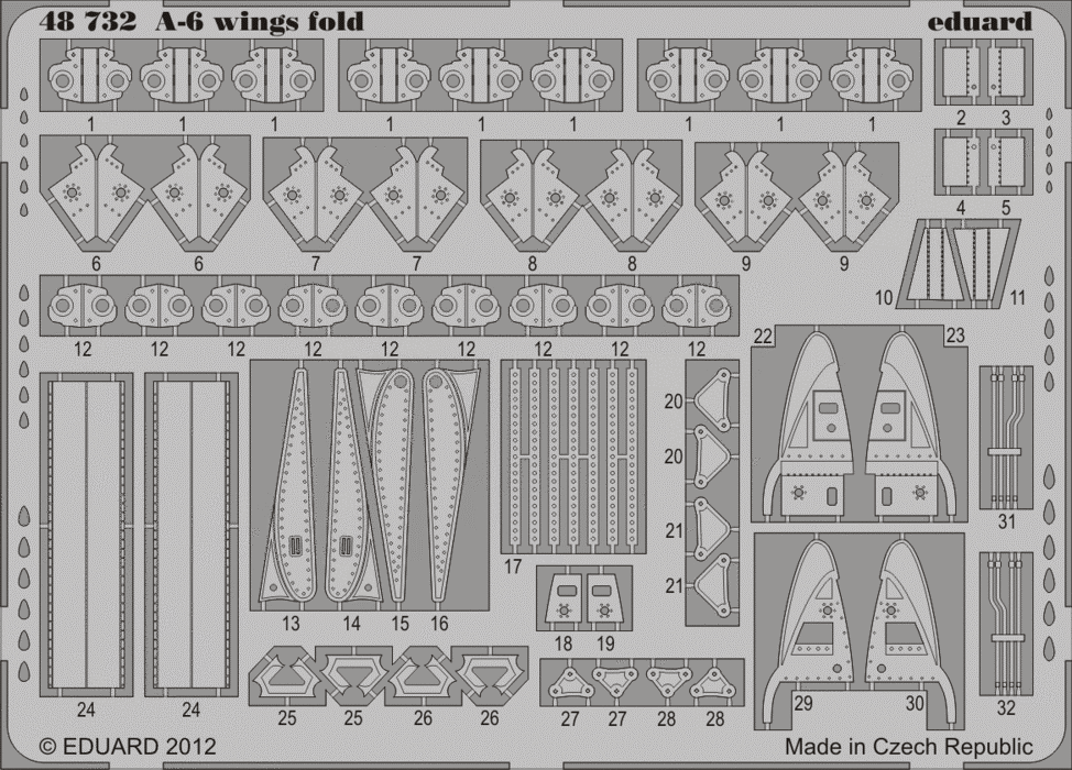 EDUARD 48732 A-6 WING FOLD Conversion Sets