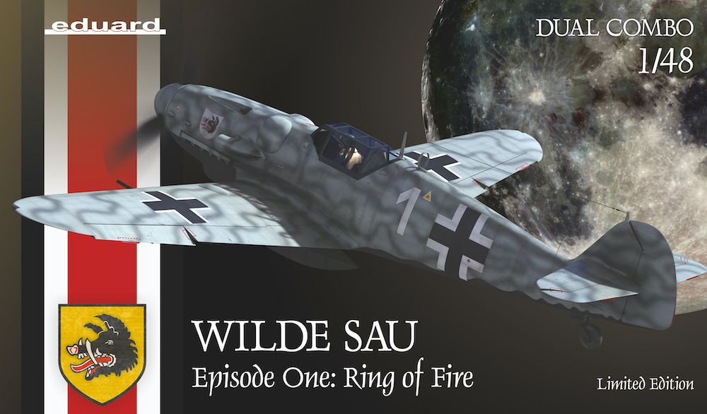 EDUARD 11140 WILDE SAU EPISODE ONE - RING OF FIRE DUAL COMBO Aircraft Model Kits