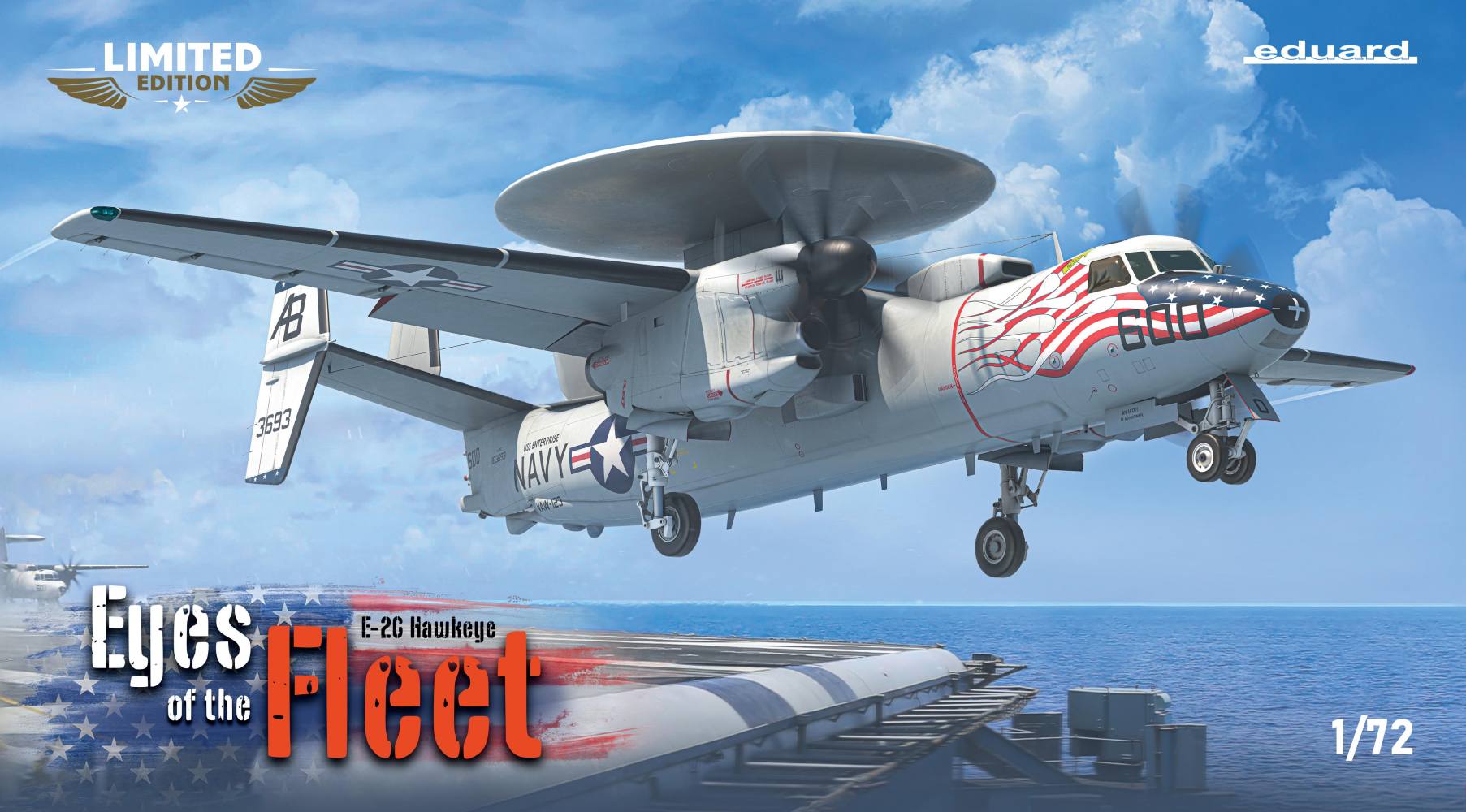 EDUARD 2153 E-2G HAWKEYE - EYES OF THE FLEET Aircraft Model Kits
