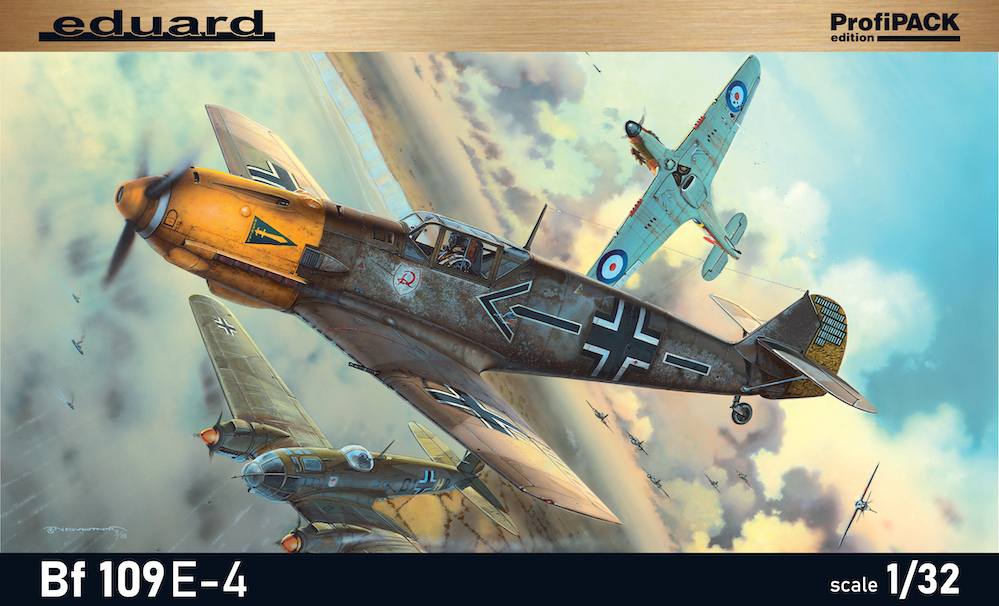 EDUARD Aircraft Model Kits 3003 MESSERSCHMITT Bf 109E-4