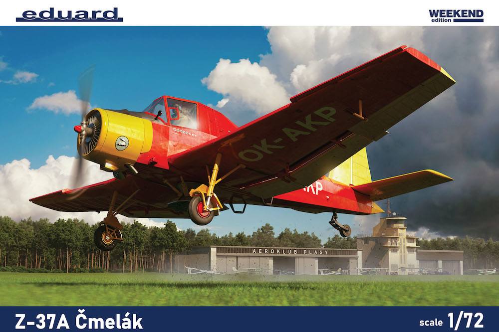 EDUARD 7456 Z-37A CMELAK Aircraft Model Kits