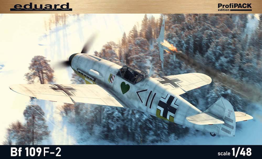 EDUARD Aircraft Model Kits 82115 MESSERSCHMITT Bf 109F-2 PROFIPACK
