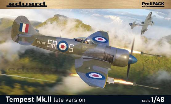 EDUARD 82125 TEMPEST MK.II LATE VERSION PROFIPACK Aircraft Model Kits