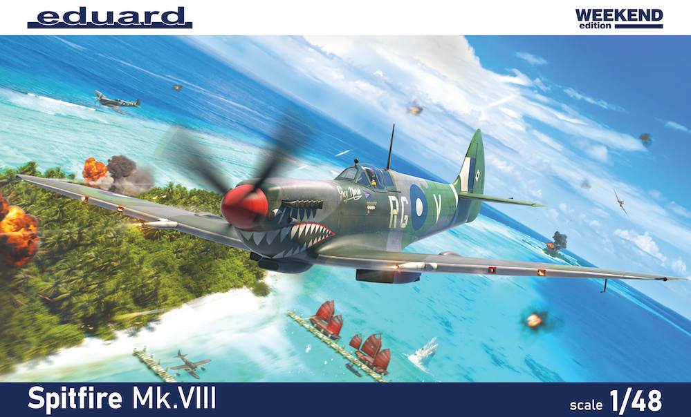 EDUARD 84154 SPITFIRE MK.VIII Aircraft Model Kits