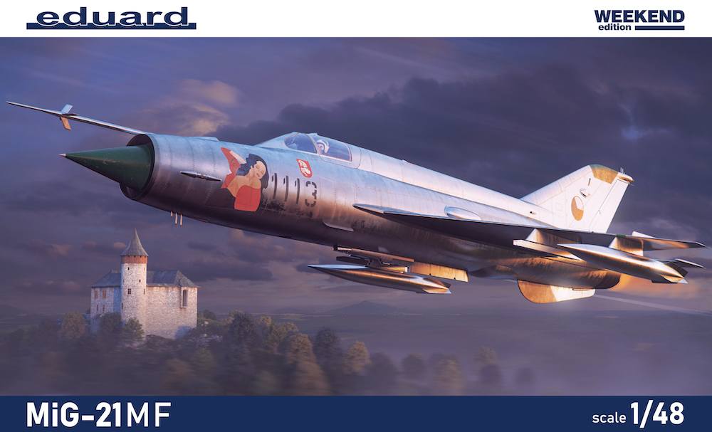 EDUARD 84177 MIG-21MF WEEKEND EDITION Aircraft Model Kits