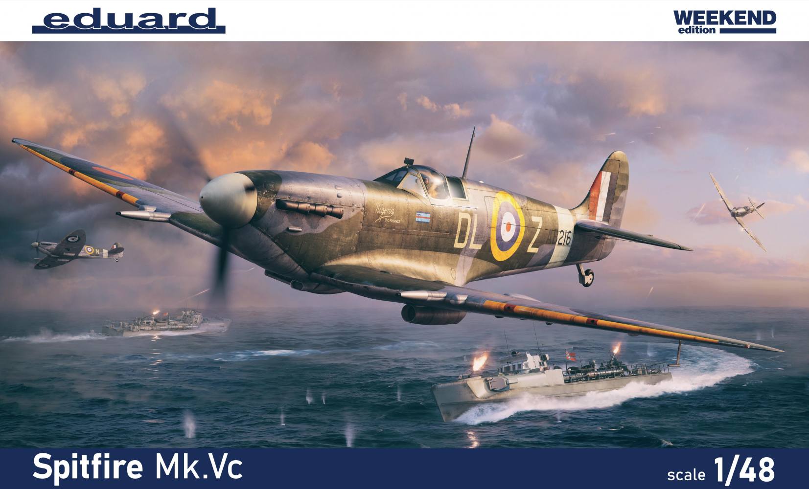 EDUARD 84192 SPITFIRE MK.VC WEEKEND EDITION Aircraft Model Kits