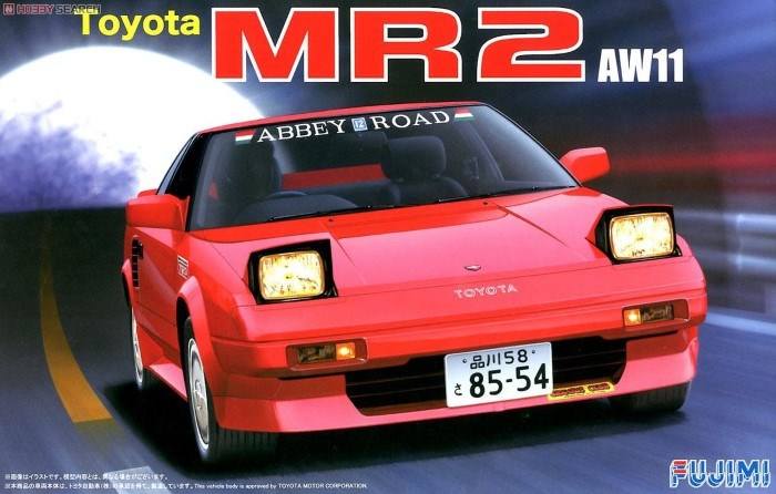 FUJIMI 046280 TOTOTA MR2 AW11 Cars, Motorbikes & Trucks Model kits