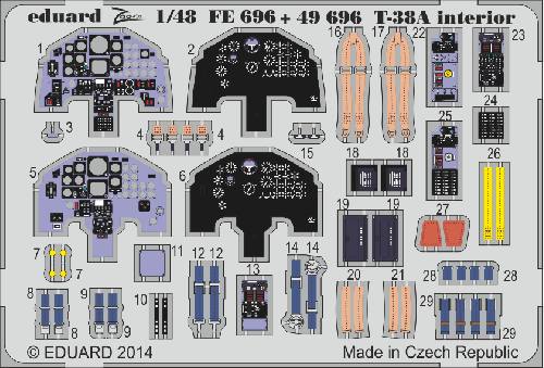 EDUARD FE696 T-38A INTERIOR S.A. Conversion Sets