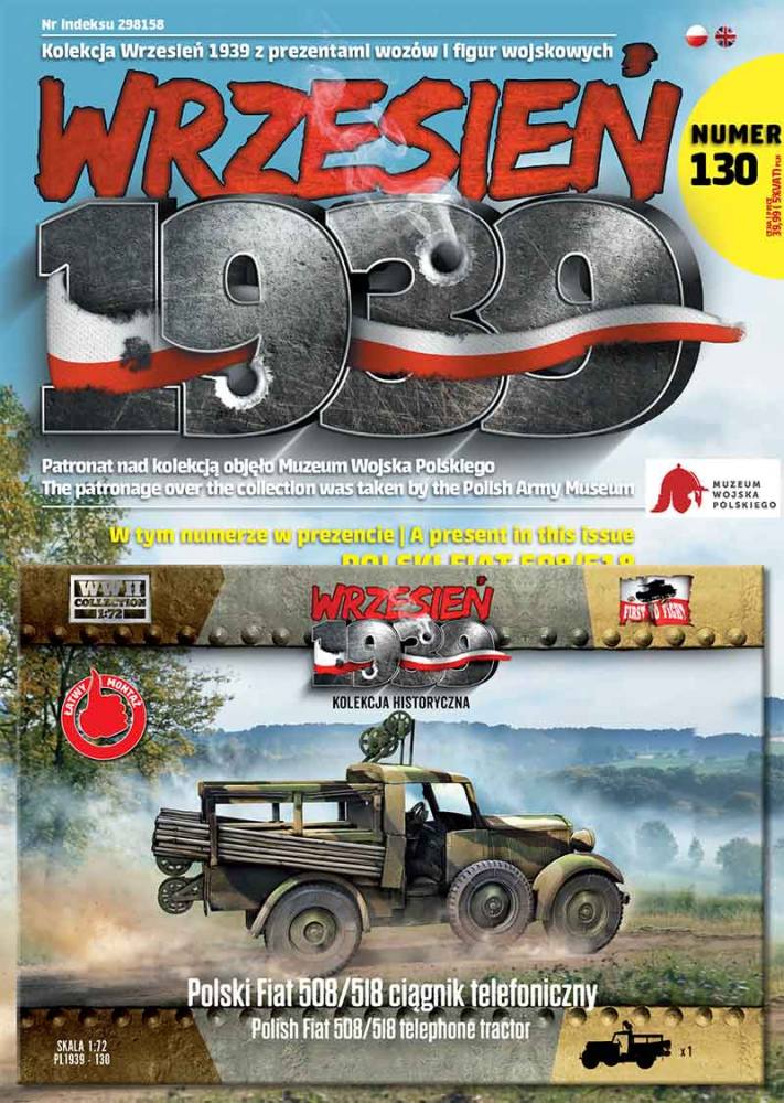FIRST TO FIGHT 130 POLSKI FIAT 508/518 TELEPHONE TRACTOR Military Model Kits
