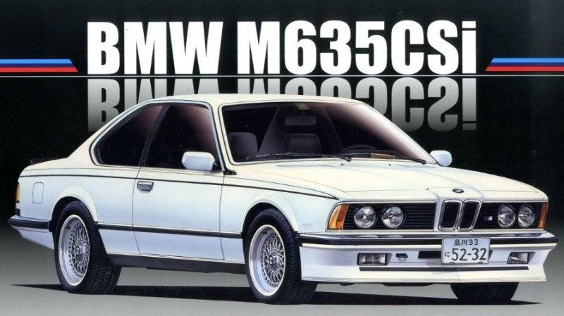 FUJIMI 126500 BMW M635CSI Cars, Motorbikes & Trucks Model kits