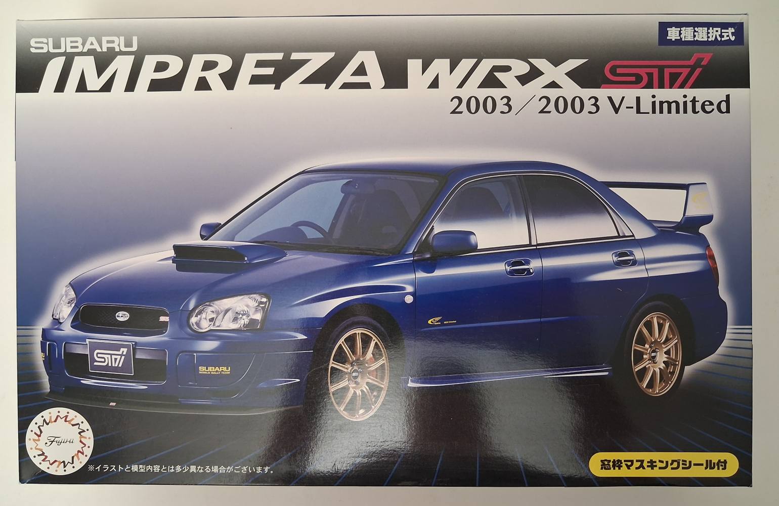 FUJIMI 039404 SUBARU IMPREZA WRX ST7 2003/2003 V-LIMITED Cars, Motorbikes & Trucks Model kits