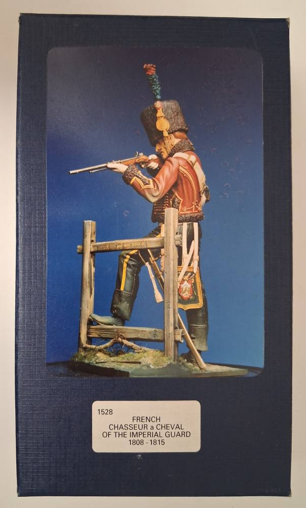 ROLL CALL 1528 CHASSEUR A CHEVAL OF THE FRENCH IMPERIAL GUARD 1808 - 1815 Model Figures