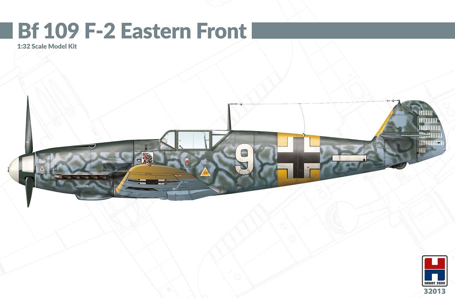 Hobby 2000 32013 Bf 109 F-2 Eastern Front Model Kit | Aircraft Model Kits