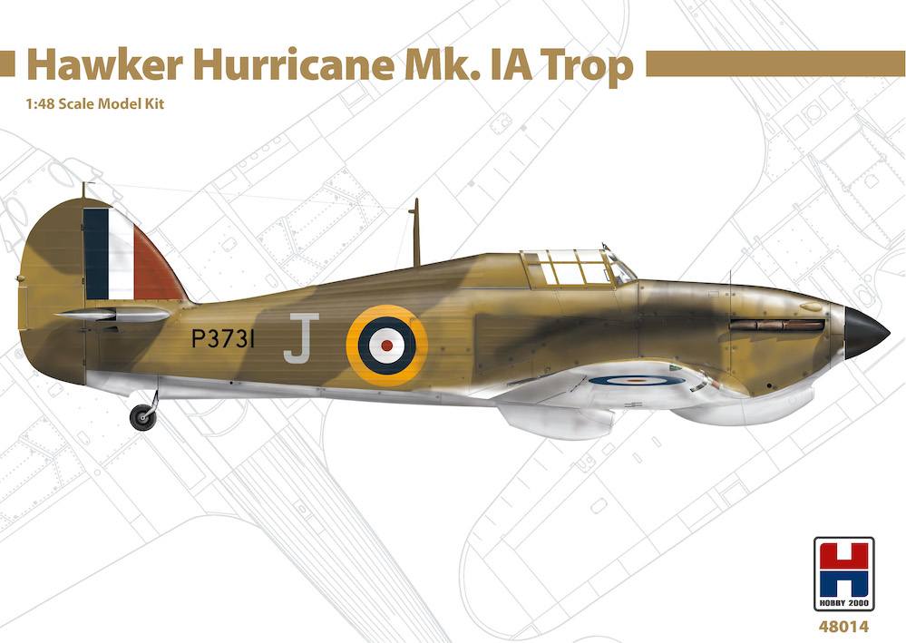 HOBBY 2000 48014 HAWKER HURRICANE MK.IA TROP Aircraft Model Kits