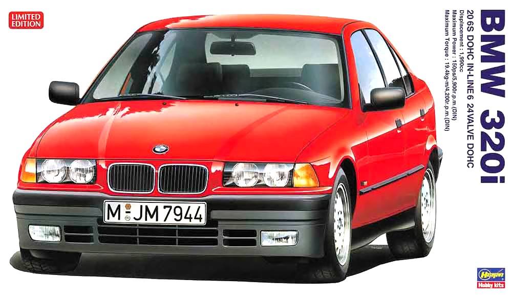 HASEGAWA 20313 BMW 320i Cars, Motorbikes & Trucks Model kits
