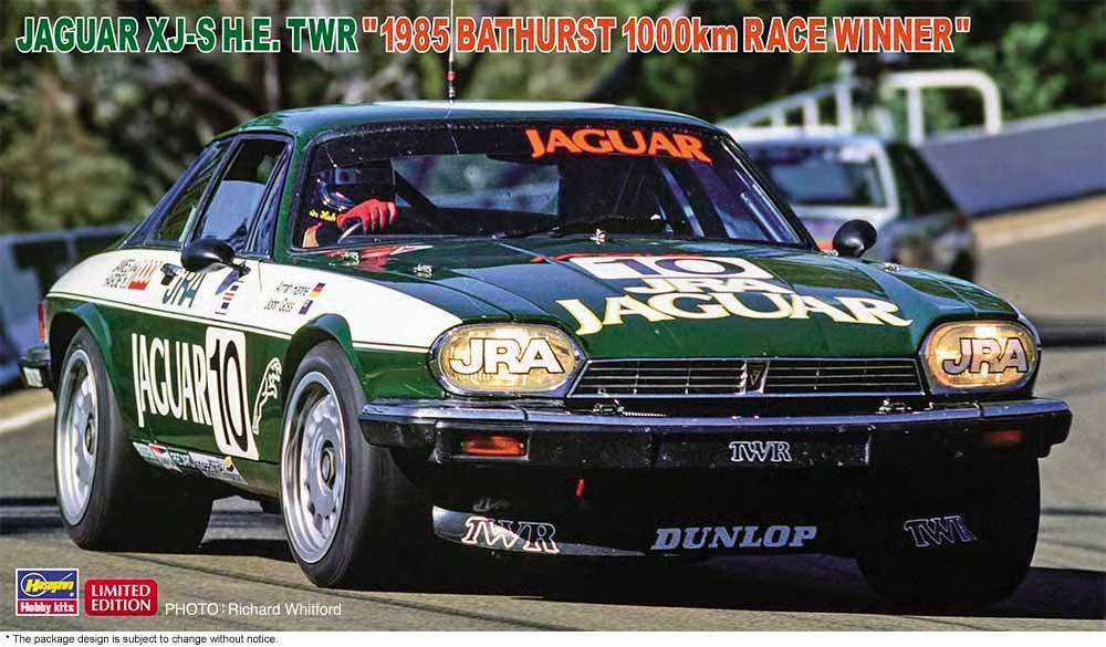 HASEGAWA 20800 JAGUAR XJ-S H.E. TWR 1985 BATHURST 1000KM RACE WINNER Cars, Motorbikes & Trucks Model kits