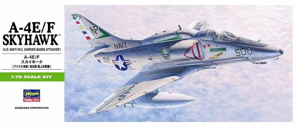 HASEGAWA Aircraft Model Kits B09 A-4E/F SKYHAWK