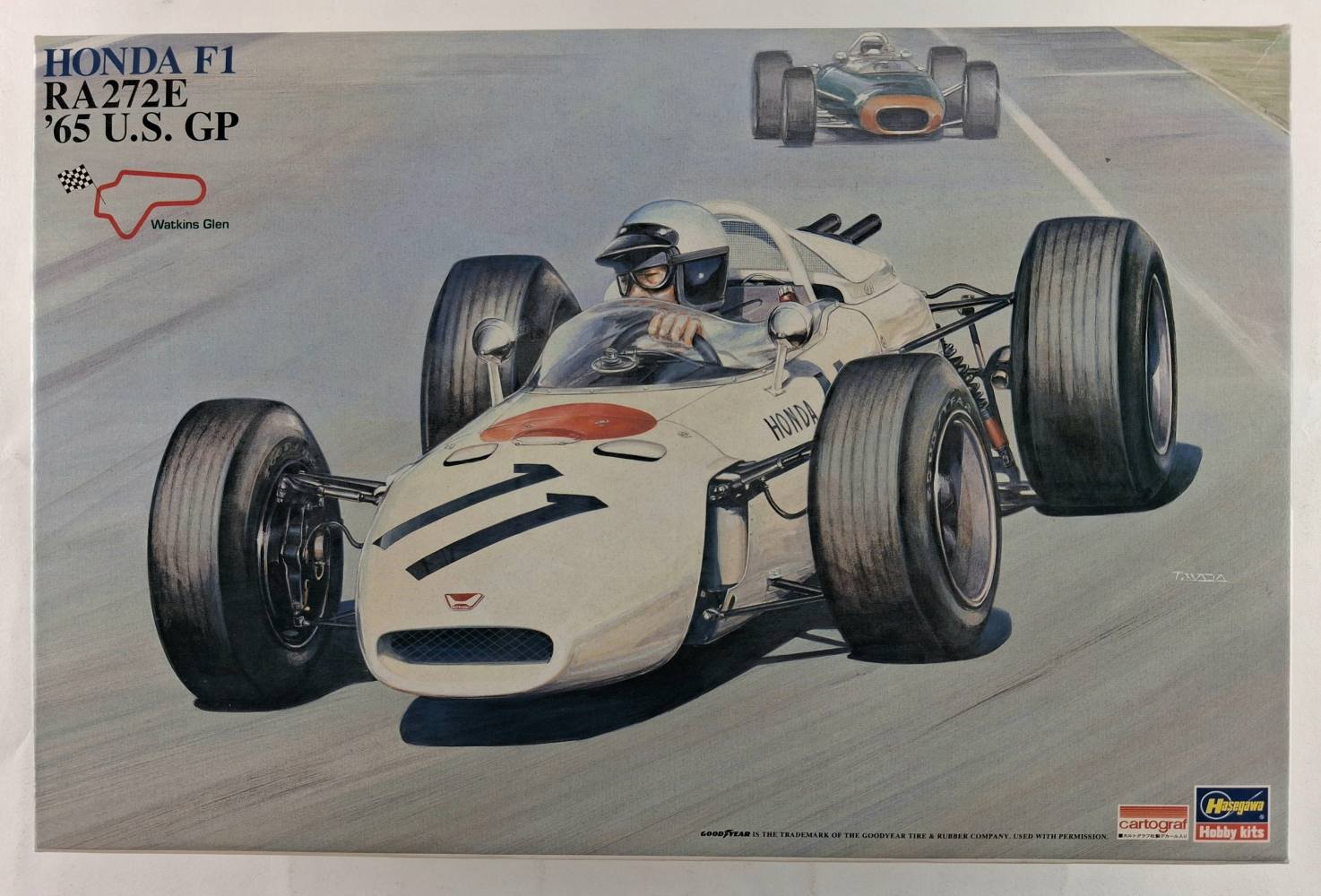 HASEGAWA 21265 HR005 2600 HONDA F1 RA272E 65 U.S. GP Cars, Motorbikes & Trucks Model kits