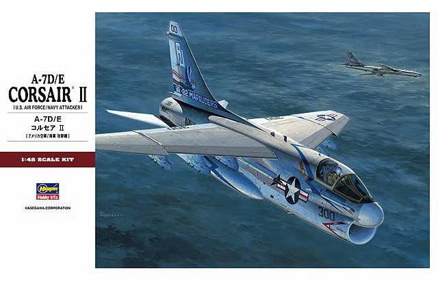 HASEGAWA PT47 A-7D/E CORSAIR II Aircraft Model Kits