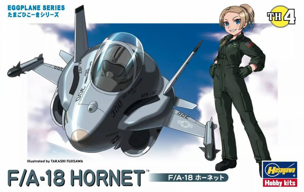 HASEGAWA Aircraft Model Kits TH4 F/A-18 HORNET