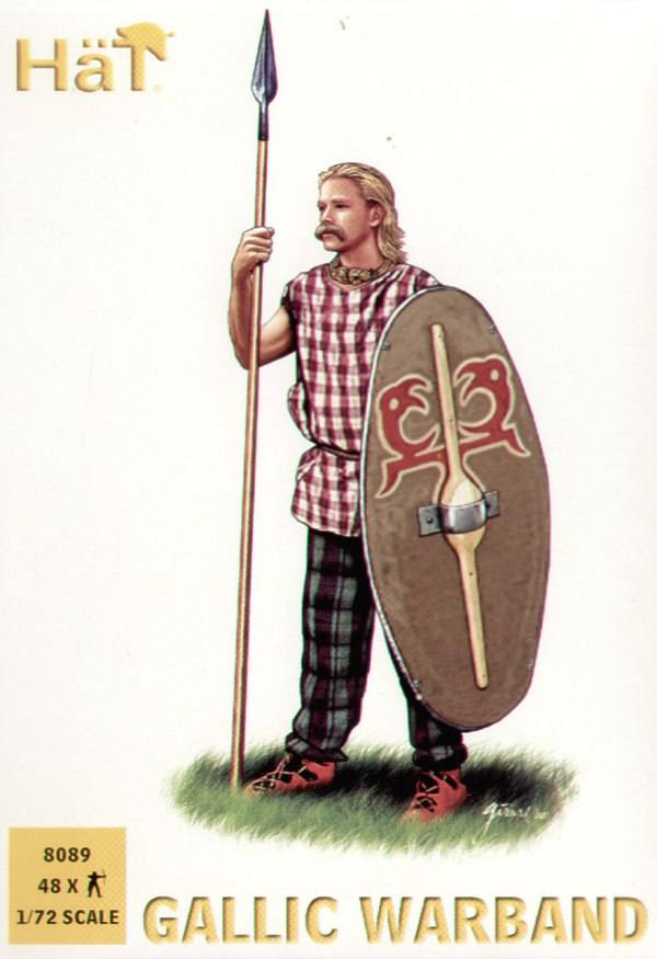 HAT INDUSTRIES 8089 GALLIC WARBAND Model Figures