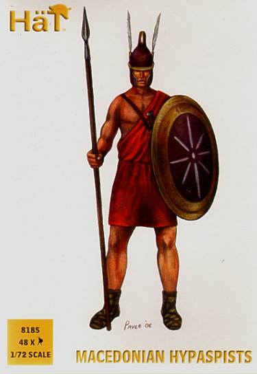 HAT INDUSTRIES 8185 MACEDONIAN HYPASPISTS Model Figures