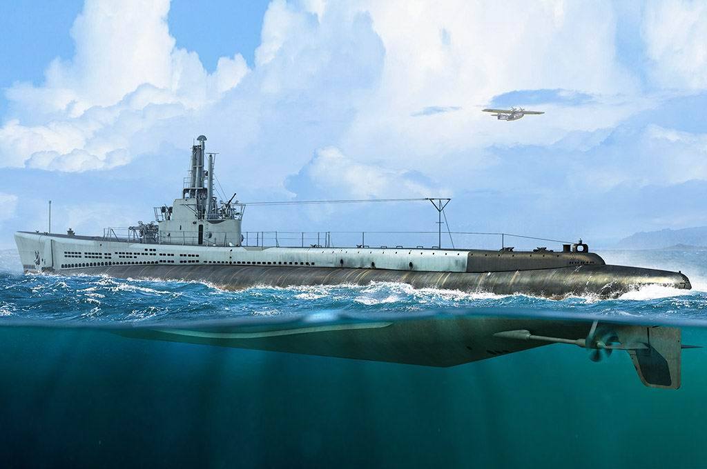 HOBBYBOSS 83524 USS GATO SS-212 1944 Model Ships Kits