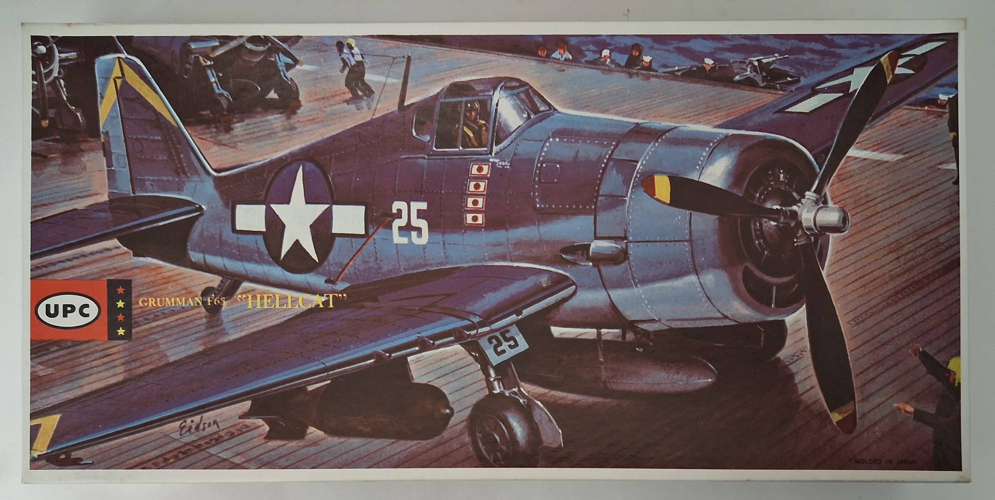 UPC 6073-150 GRUMMAN F6F-3 HELLCAT Aircraft Model Kits