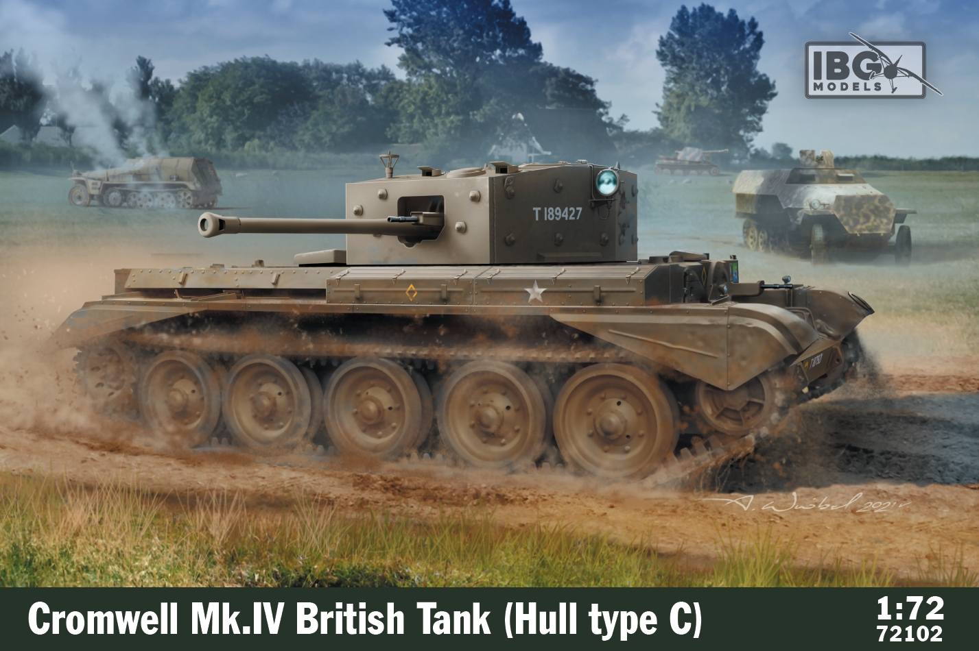 IBG MODELS 72102 CROMWELL MK.IV HULL TYPE C Military Model Kits