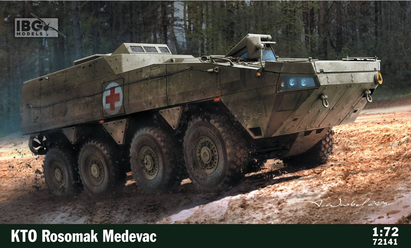 IBG MODELS 72141 KTO ROSOMAK MEDEVAC Military Model Kits