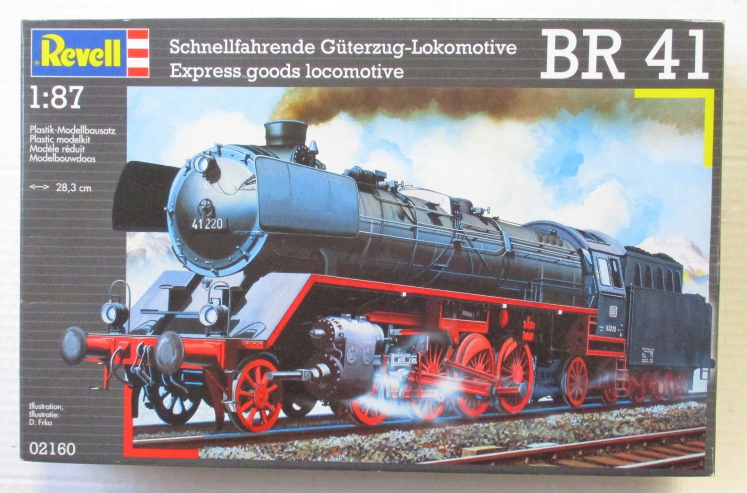 REVELL  02160 EXPRESS GOODS LOCOMOTIVE BR 41 Railway Models Kits