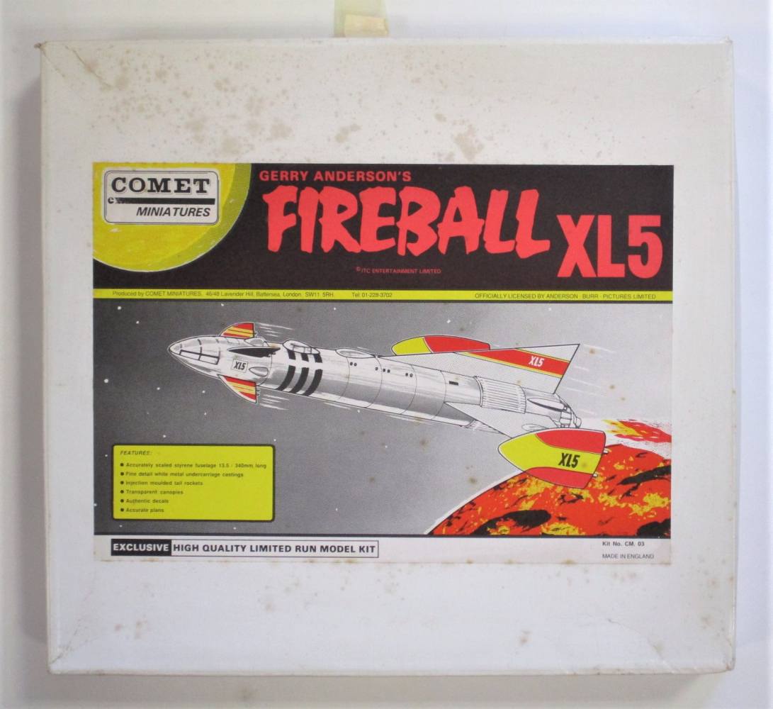 COMET Film & TV models 03 GERRY ANDERSONS FIREBALL XL5 340MM LONG Space Model kits