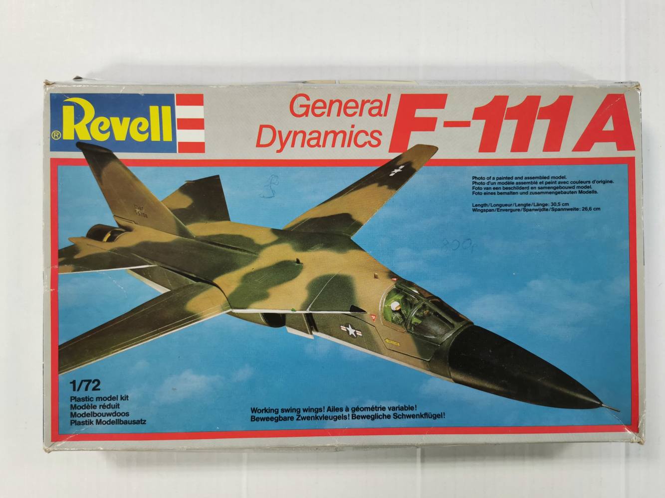REVELL 4329 GENERAL DYNAMICS F-111A Aircraft Model Kits