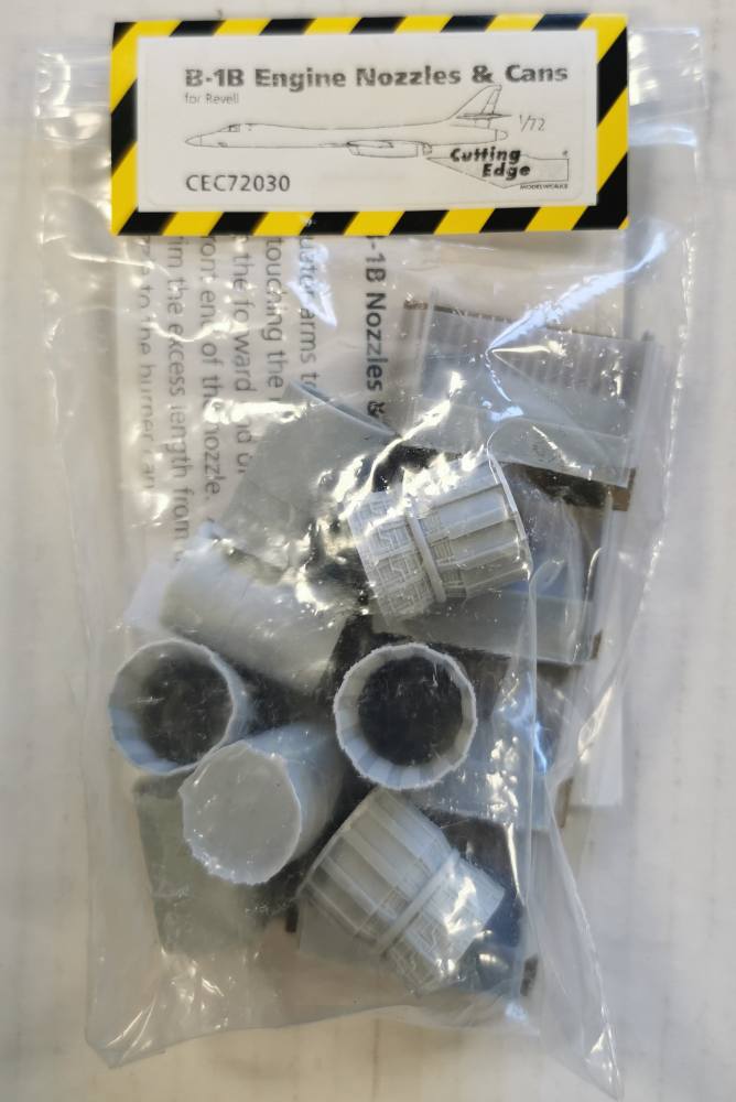 CUTTING EDGE 72030 B-1B ENGINE NOZZLES CANS FOR REVELL Aircraft Model Kits