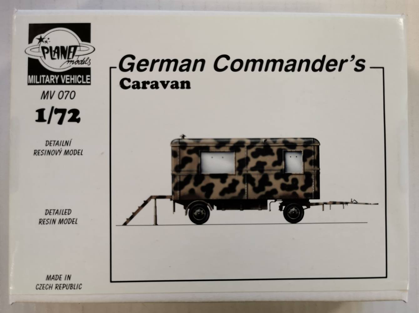 PLANET MODELS MV070 GERMAN COMMANDER S CARAVAN Military Model Kits