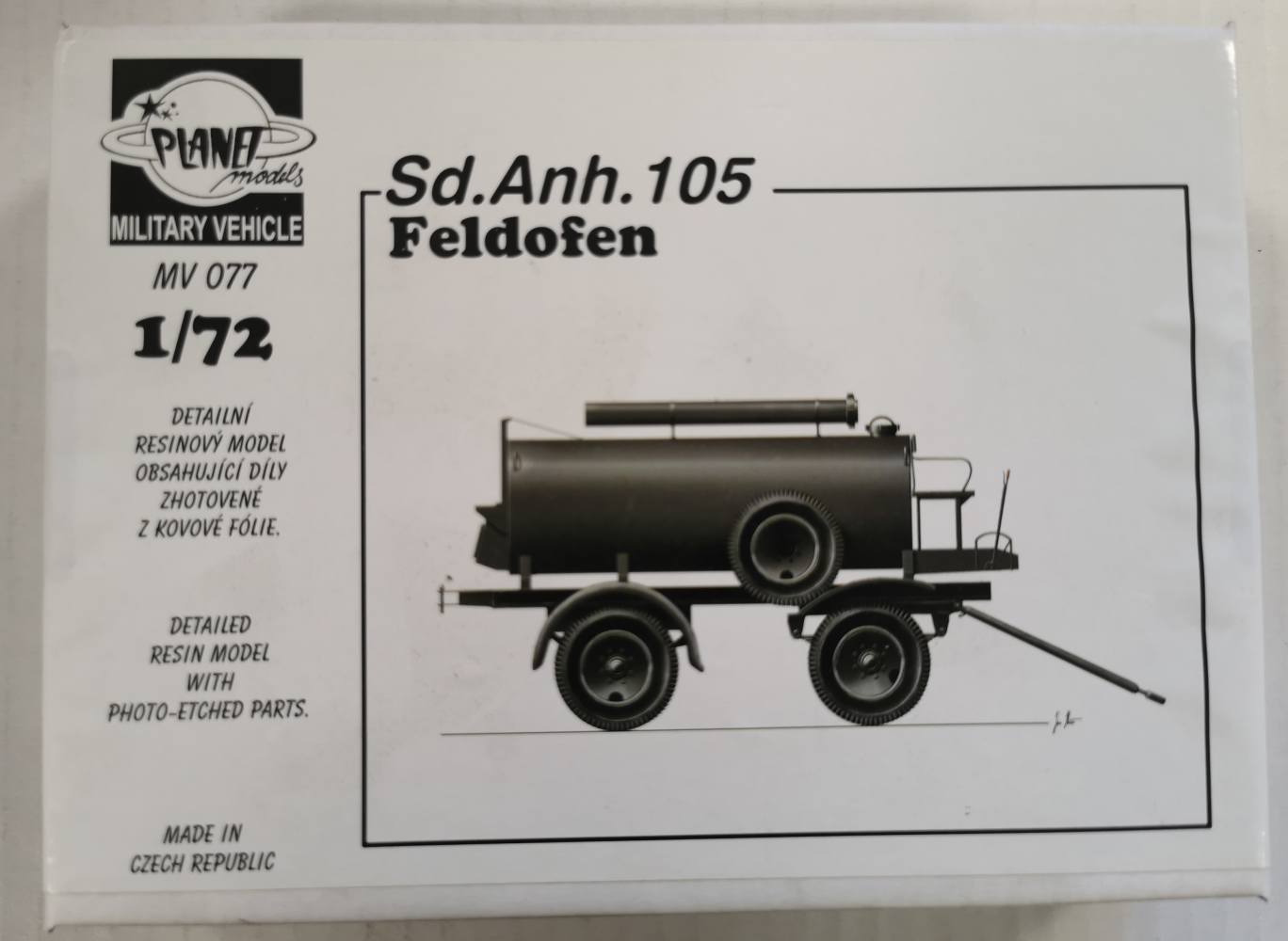 PLANET MODELS MV077 Sd.Anh.105 Military Model Kits