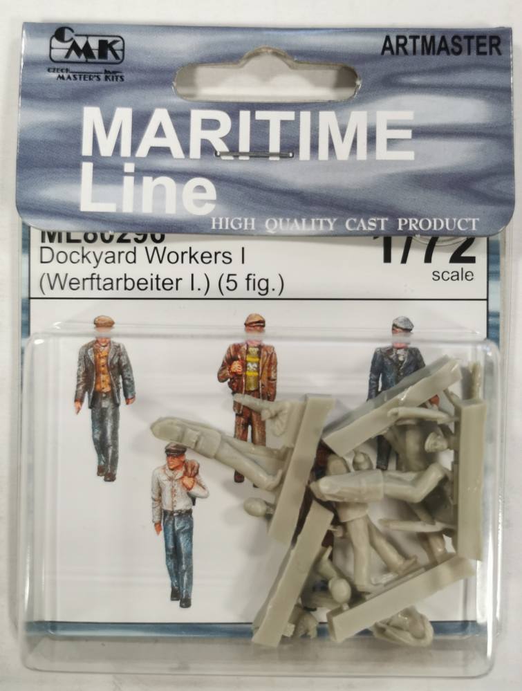 CZECH MASTERS KITS ML80296 MARITIME LINE DOCKYARD WORKERS I Military Model Kits