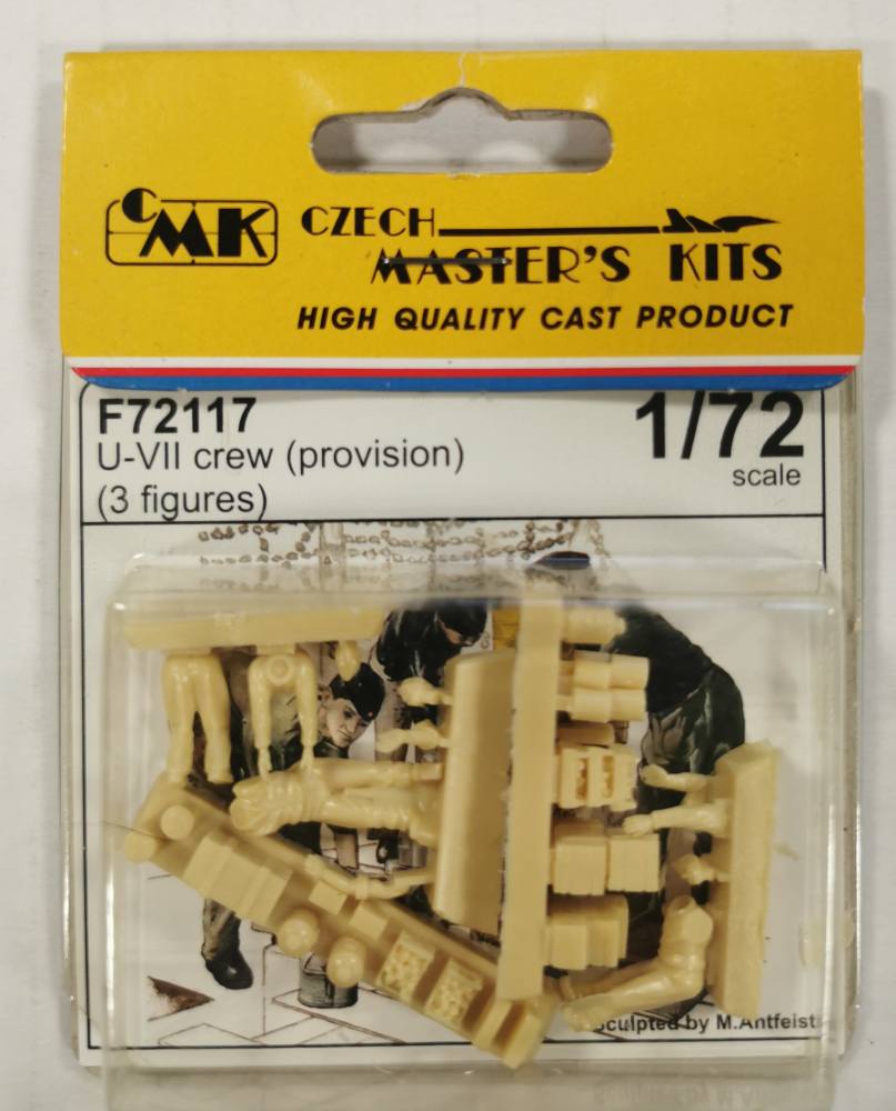 CZECH MASTERS KITS F72117 U-VII CREW Military Model Kits
