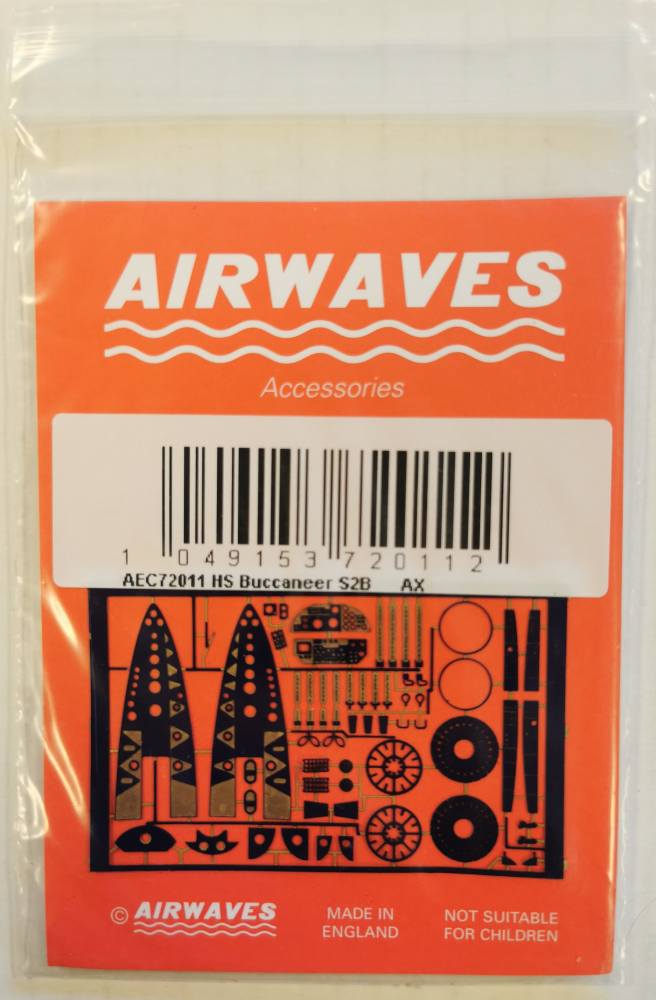 AIRWAVES 72011 HS BUCCANEER S2B DETAIL SET Aircraft Model Kits
