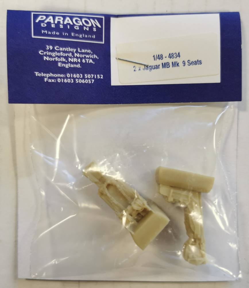 PARAGON 4834 2X JAGUAR MB Mk 9 SEATS Aircraft Model Kits